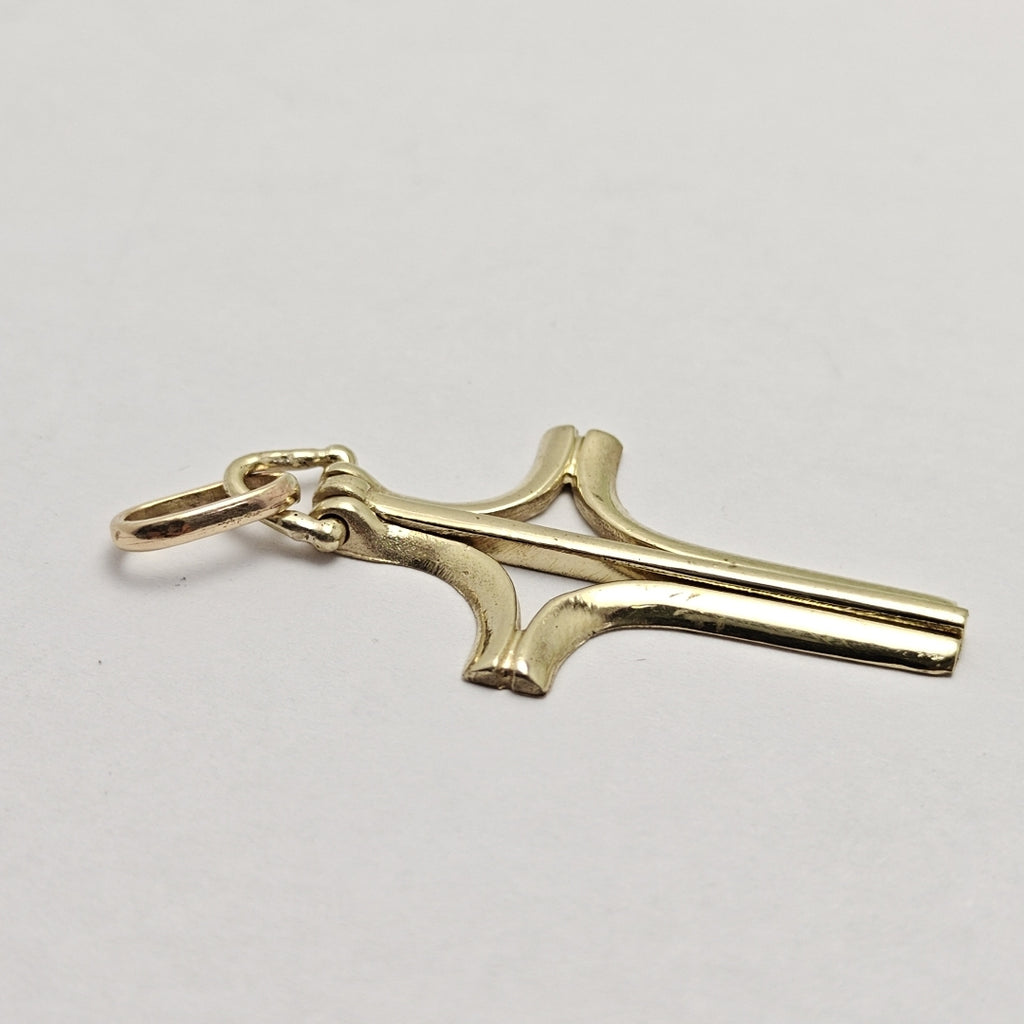 CRUCIFIJO ORO 14 K 4.1 GRMS (SEMINUEVO)