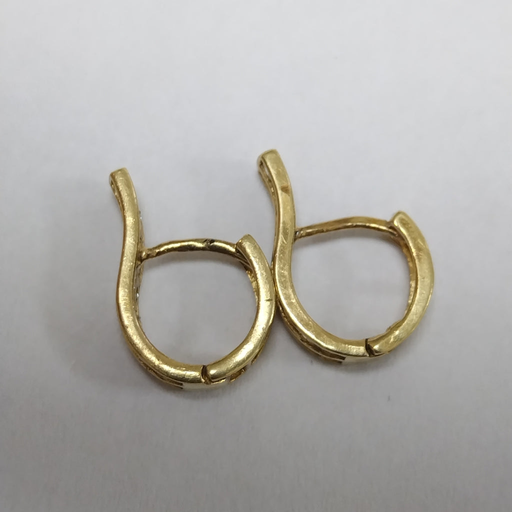 ARRACADAS PAR ORO 10 K 2.2 GRMS (SEMINUEVO)