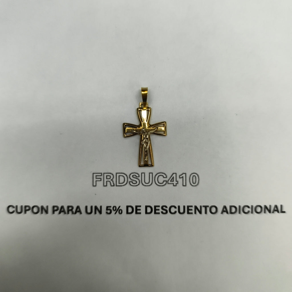 CRUCIFIJO ORO 10 K 2.3 GRMS (SEMINUEVO)