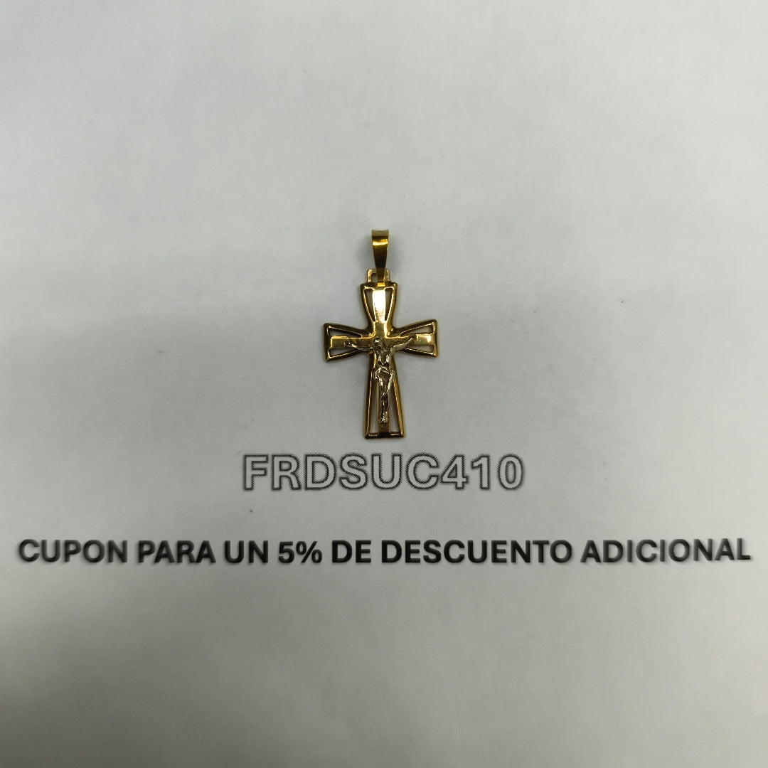 CRUCIFIJO ORO 10 K 2.3 GRMS (SEMINUEVO)