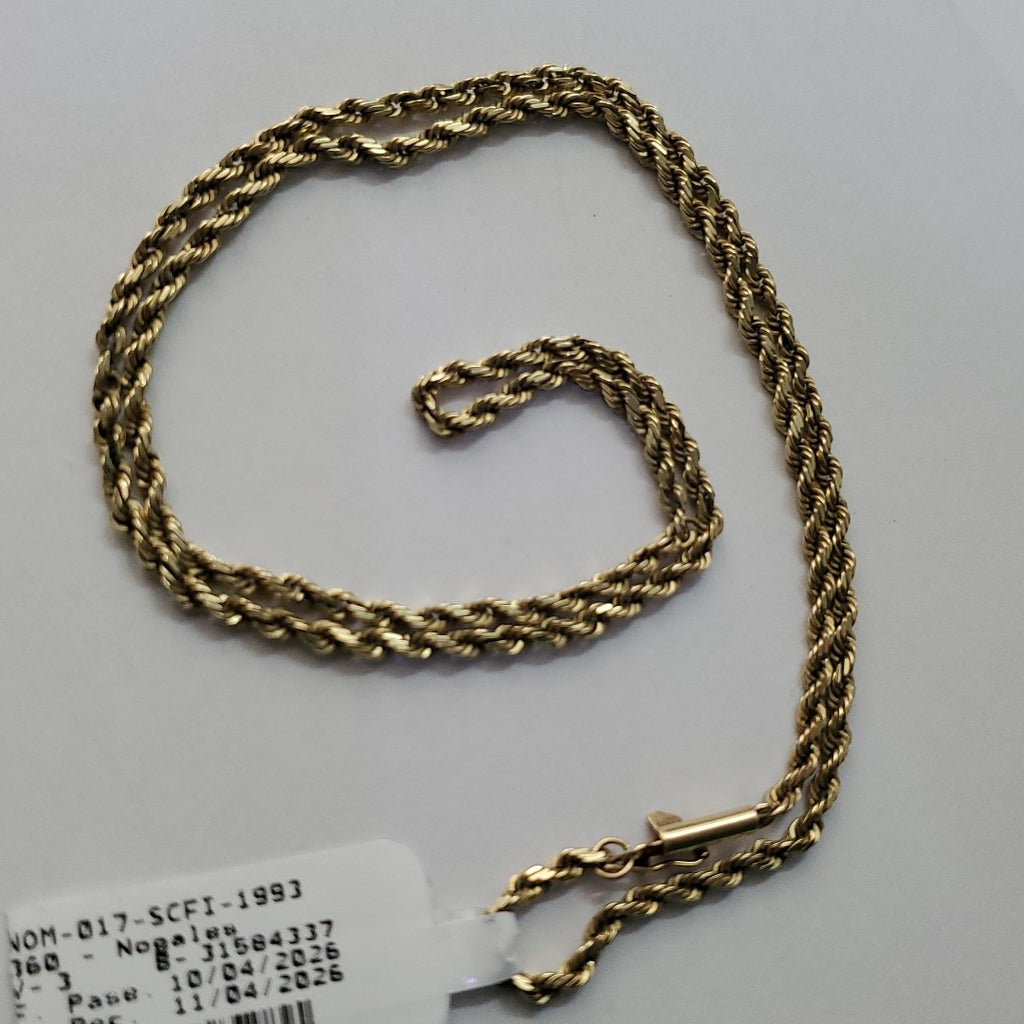 CADENA ORO 10 K 8.8 GRMS (SEMINUEVO)