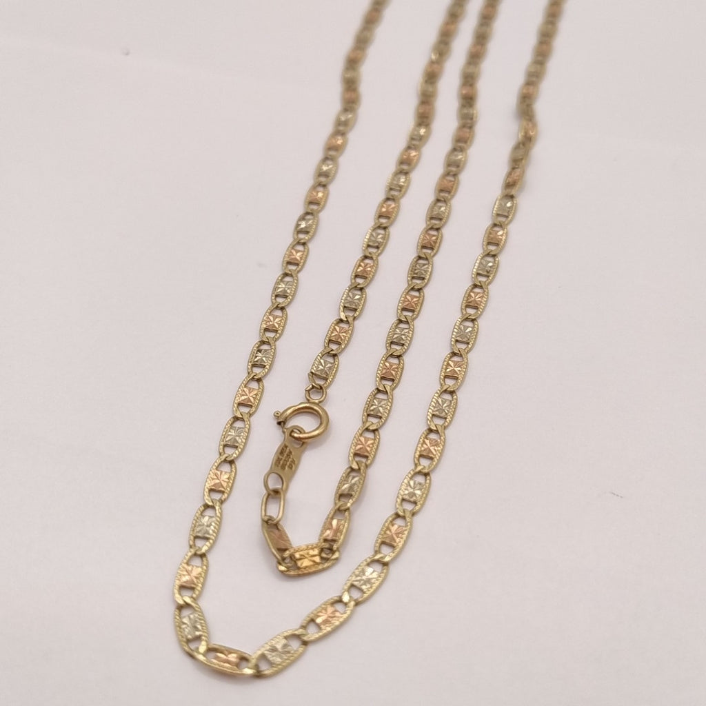 CADENA ORO, ORO COMBINADO 10 K 6.5 GRMS (SEMINUEVO)