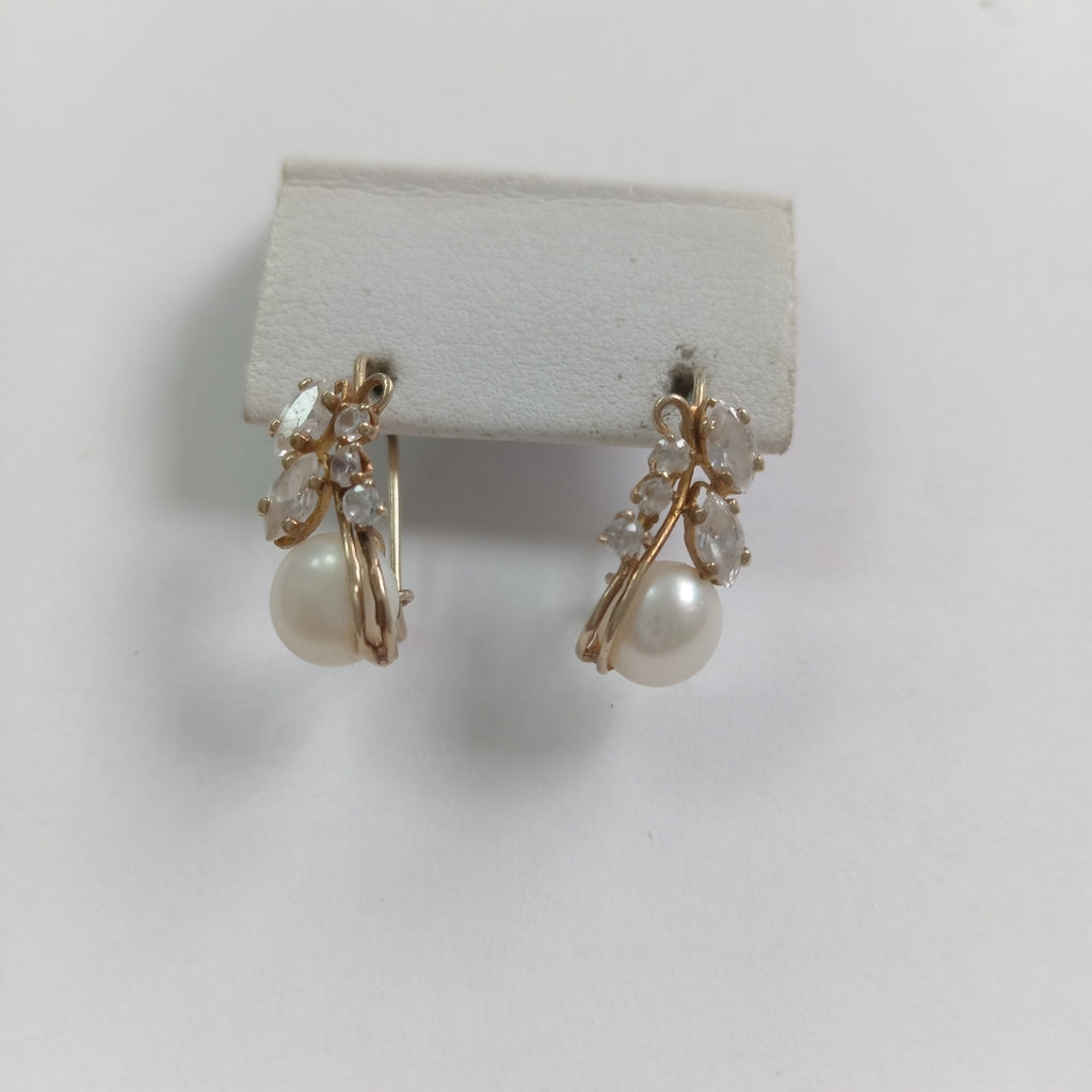 ARETES PAR ORO 10 K 1.9 GRMS (SEMINUEVO)