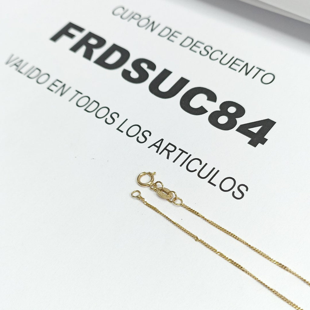 CADENA ORO 10 K 1.6 GRMS (SEMINUEVO)