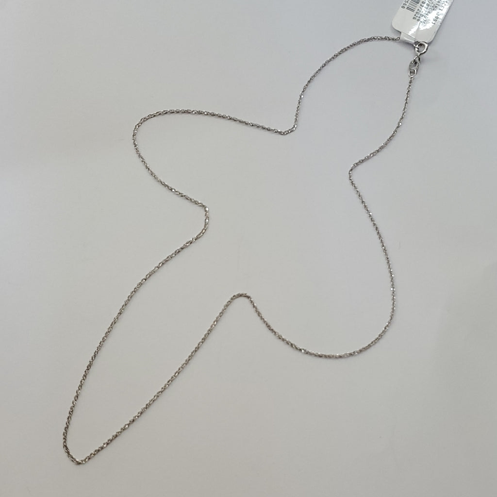 CADENA ORO BLANCO 10 K 1,10 GRMS (SEMINUEVO)