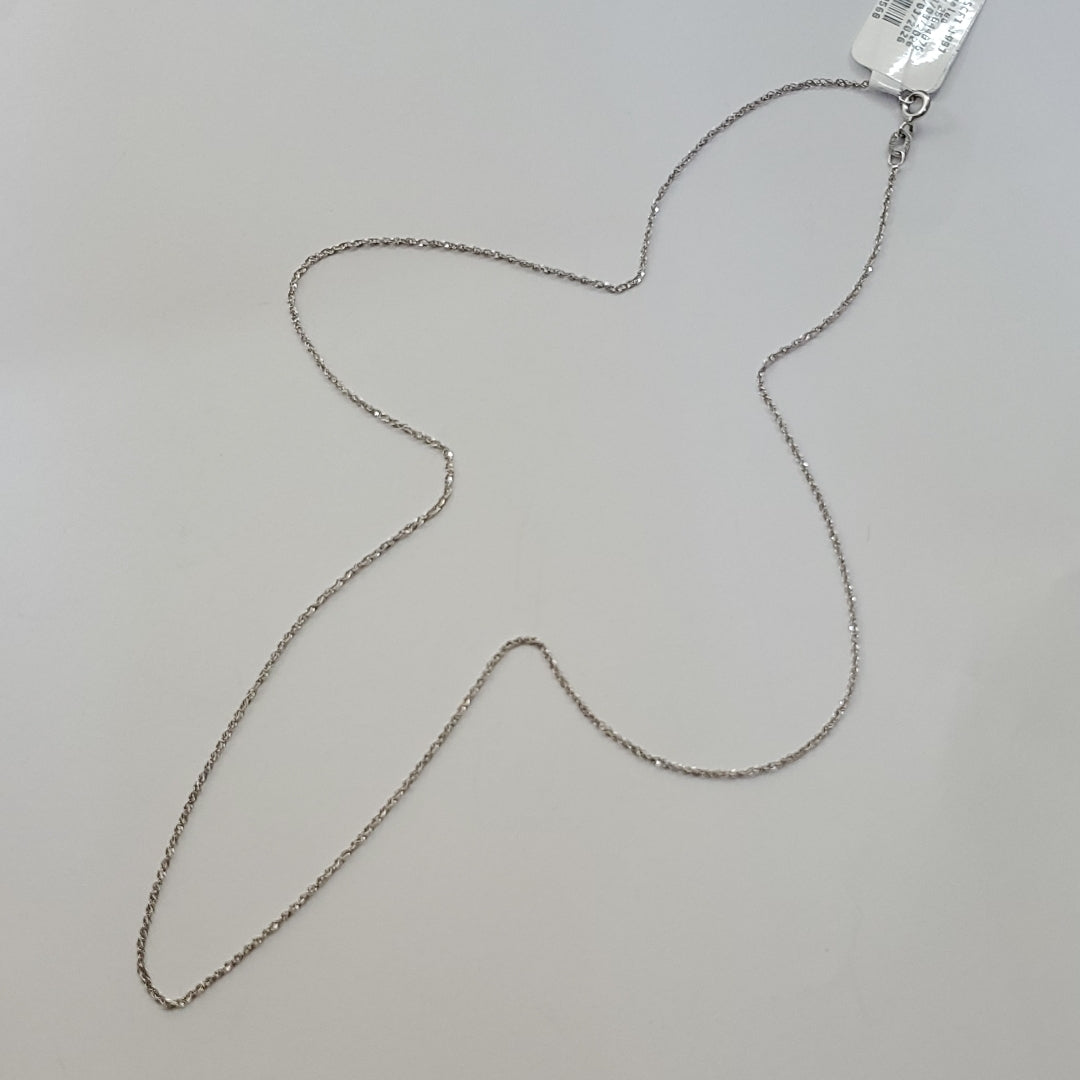 CADENA ORO BLANCO 10 K 1,10 GRMS (SEMINUEVO)