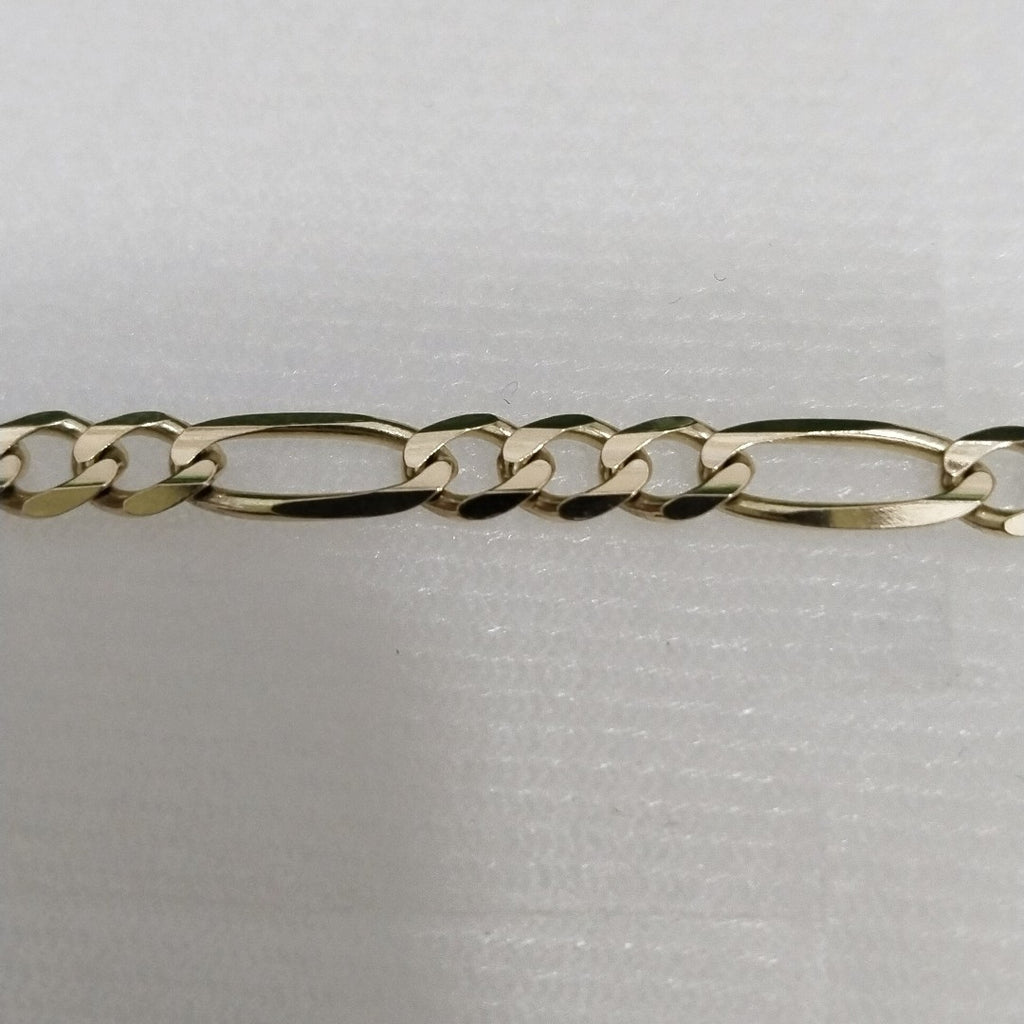 PULSERA TEJIDO 3X1 4.8G 21 CM 14K (NUEVO)