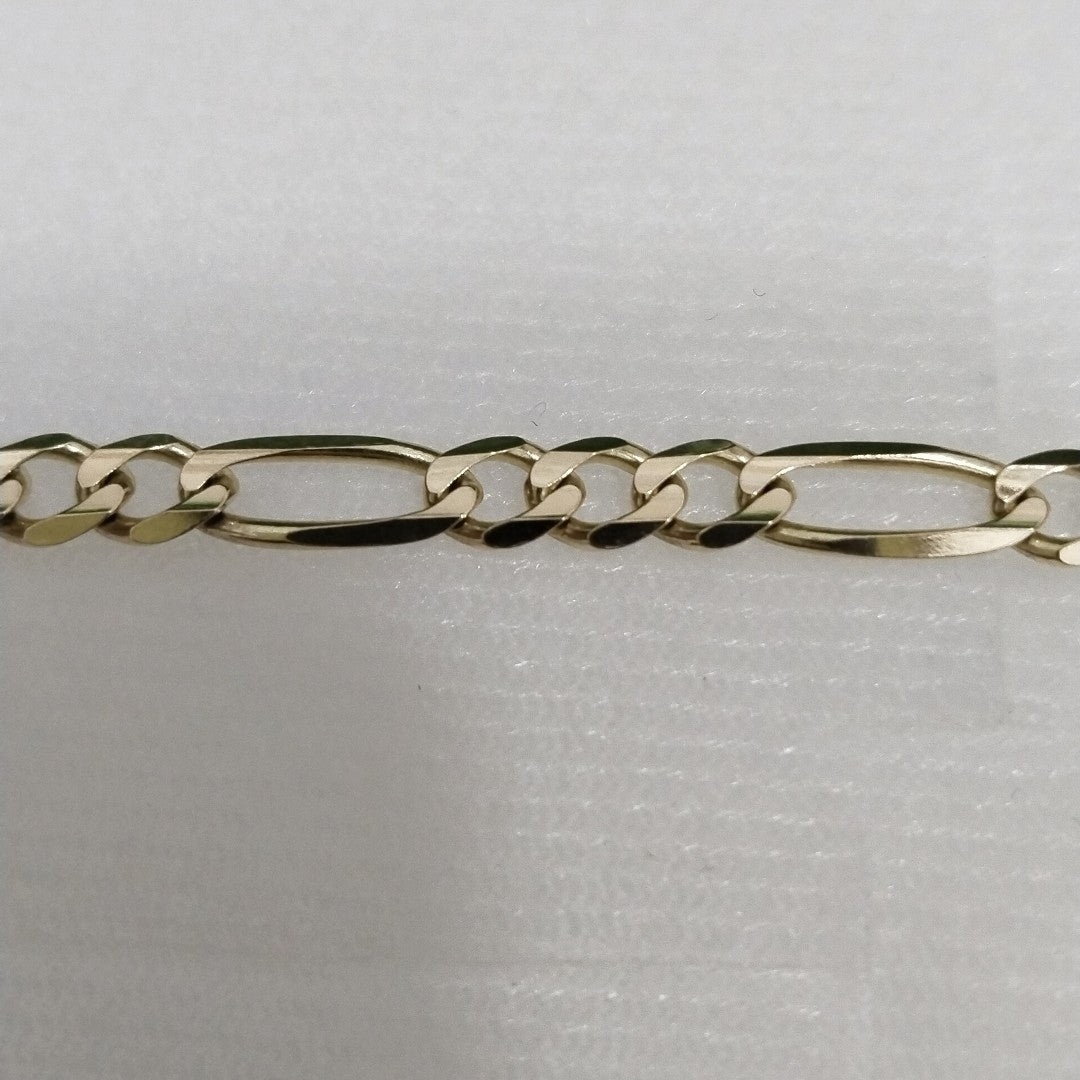 PULSERA TEJIDO 3X1 4.8G 21 CM 14K (NUEVO)