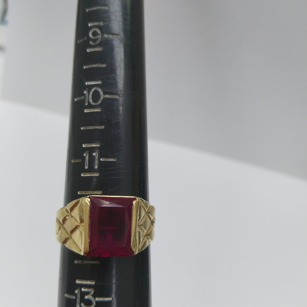 ANILLO ORO 10 K 6,80 GRMS (SEMINUEVO)