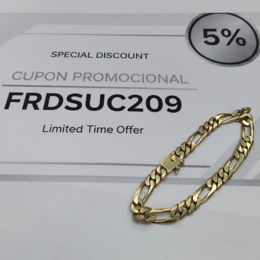 PULSERA ORO 14 K 20,70 GRMS (SEMINUEVO)