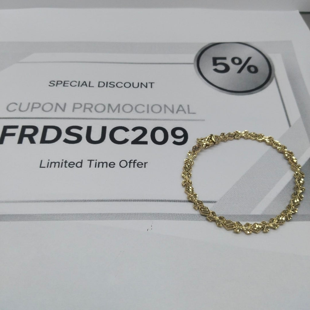 PULSERA ORO 14 K 7,10 GRMS (SEMINUEVO)