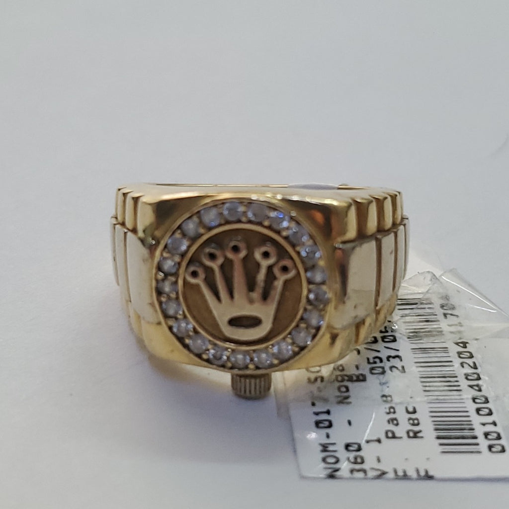 ANILLO ORO 18 K 10.5 GRMS (SEMINUEVO)