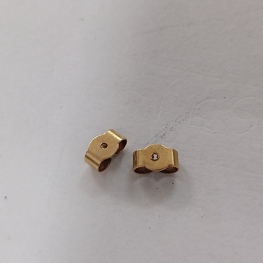 ARETES PAR ORO 18 K 6.3 GRMS (SEMINUEVO)