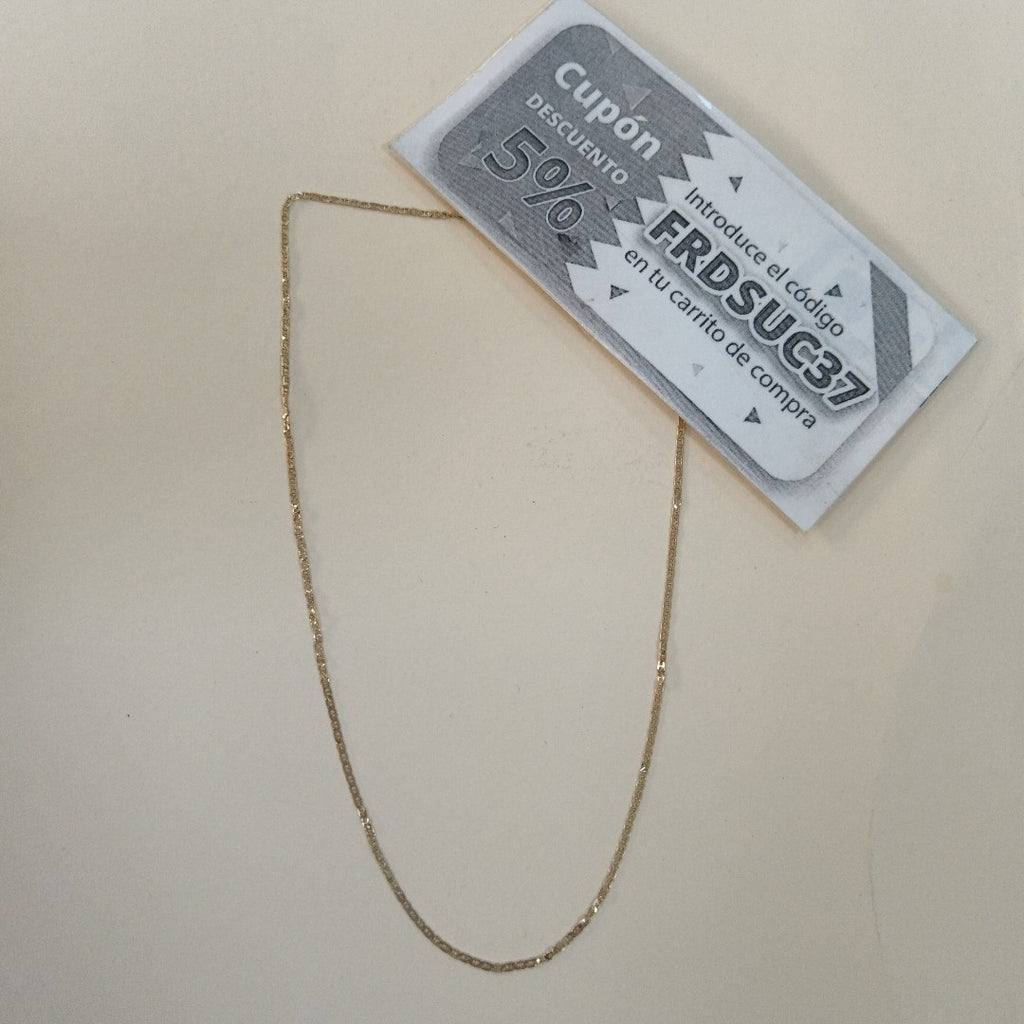 CADENA ORO 10 K 1.6 GRMS (SEMINUEVO)