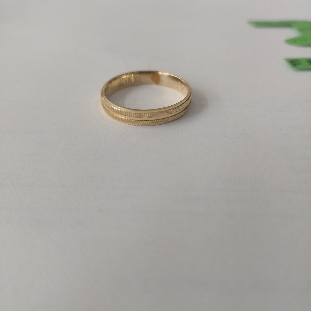 ARGOLLA ORO 14 K 1.8 GRMS (SEMINUEVO)