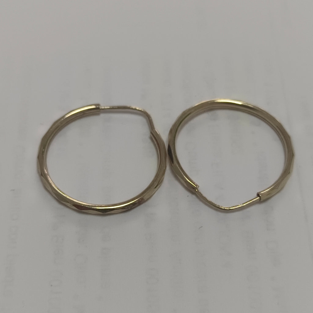 ARRACADAS PAR ORO 14 K 1.4 GRMS (SEMINUEVO)