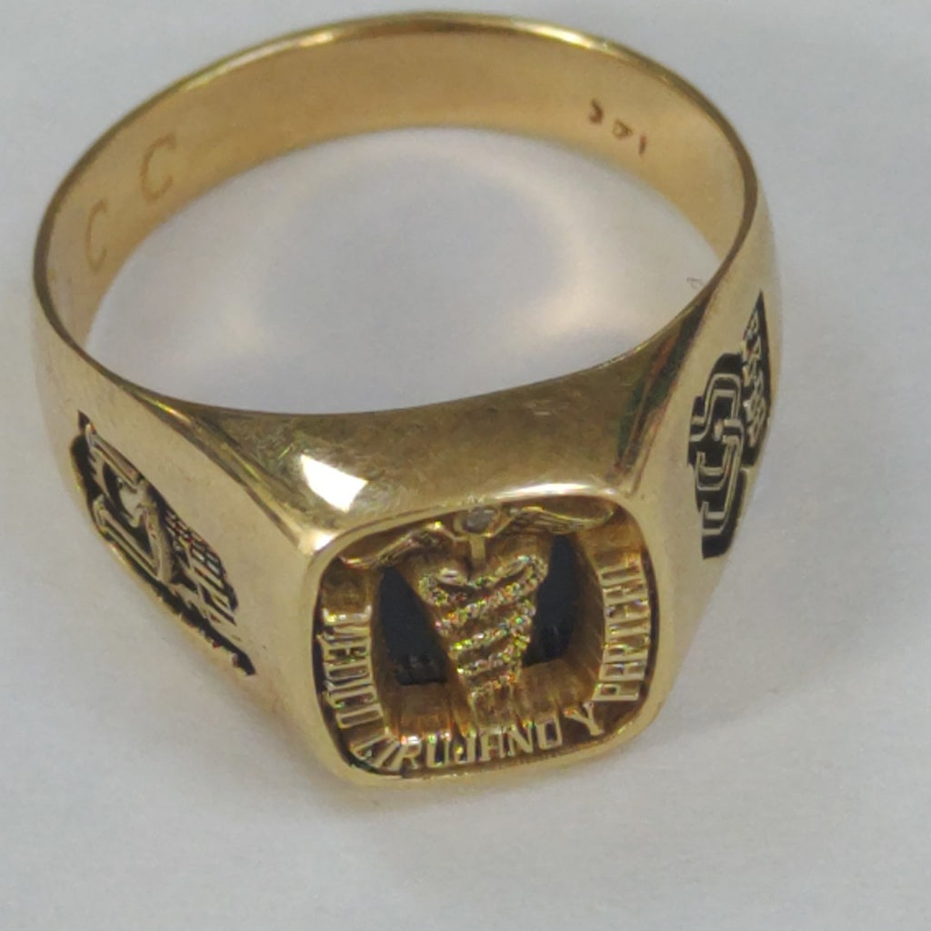 ANILLO ORO 14 K 6.4 GRMS (SEMINUEVO)