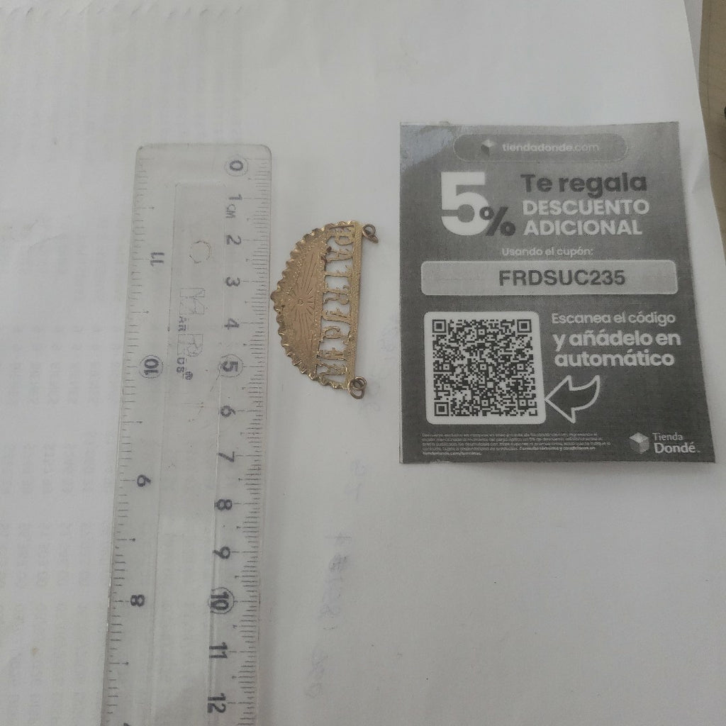 DIJE ORO 8 K 2,20 GRMS (SEMINUEVO)