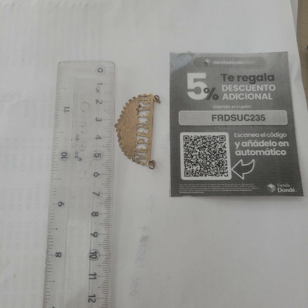 DIJE ORO 8 K 2,20 GRMS (SEMINUEVO)