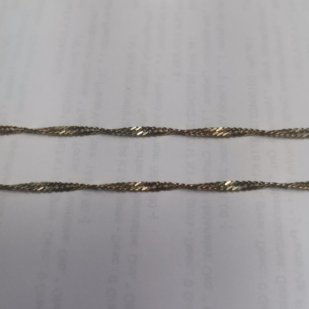 CADENA ORO 14 K 4.7 GRMS (SEMINUEVO)