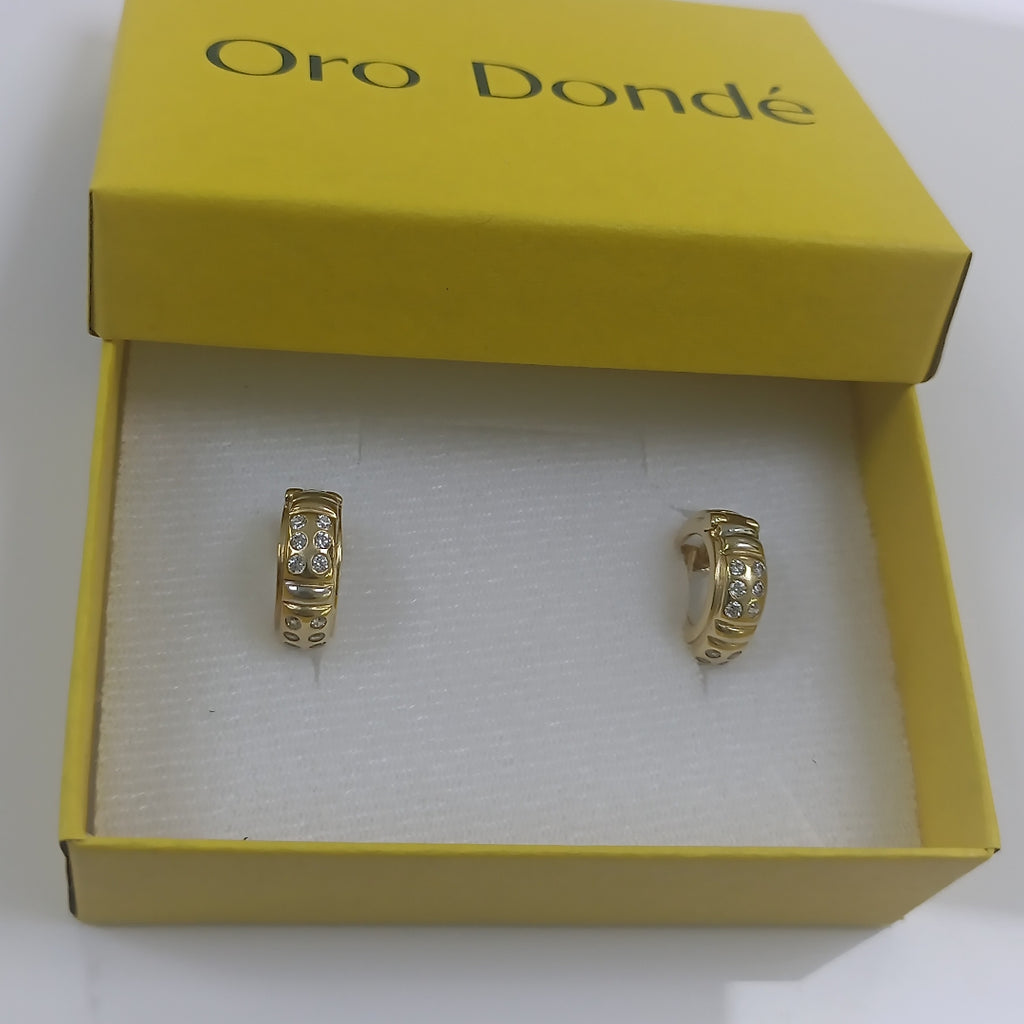 ARETES PAR ORO 14 K 5,50 GRMS (SEMINUEVO)