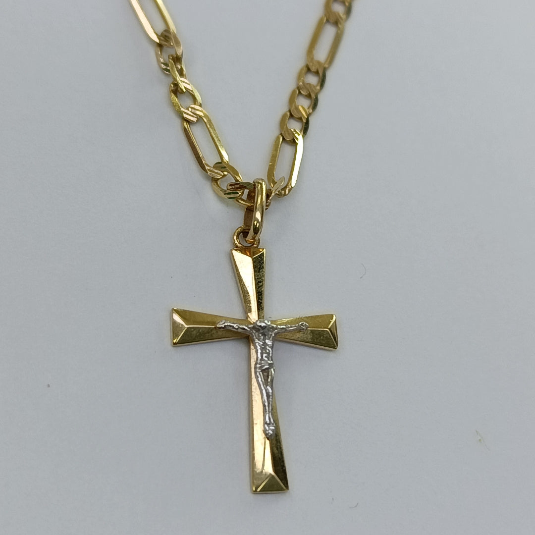 GARGANTILLA ORO, RODIADO 14 K 8.3 GRMS (SEMINUEVO)