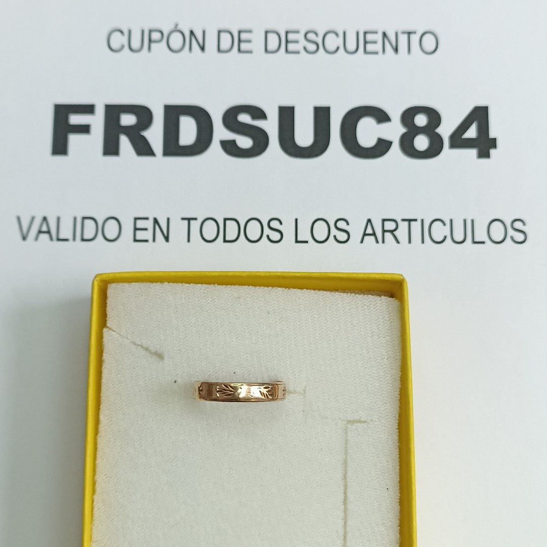 ARGOLLA ORO 8 K 0.8 GRMS (SEMINUEVO)