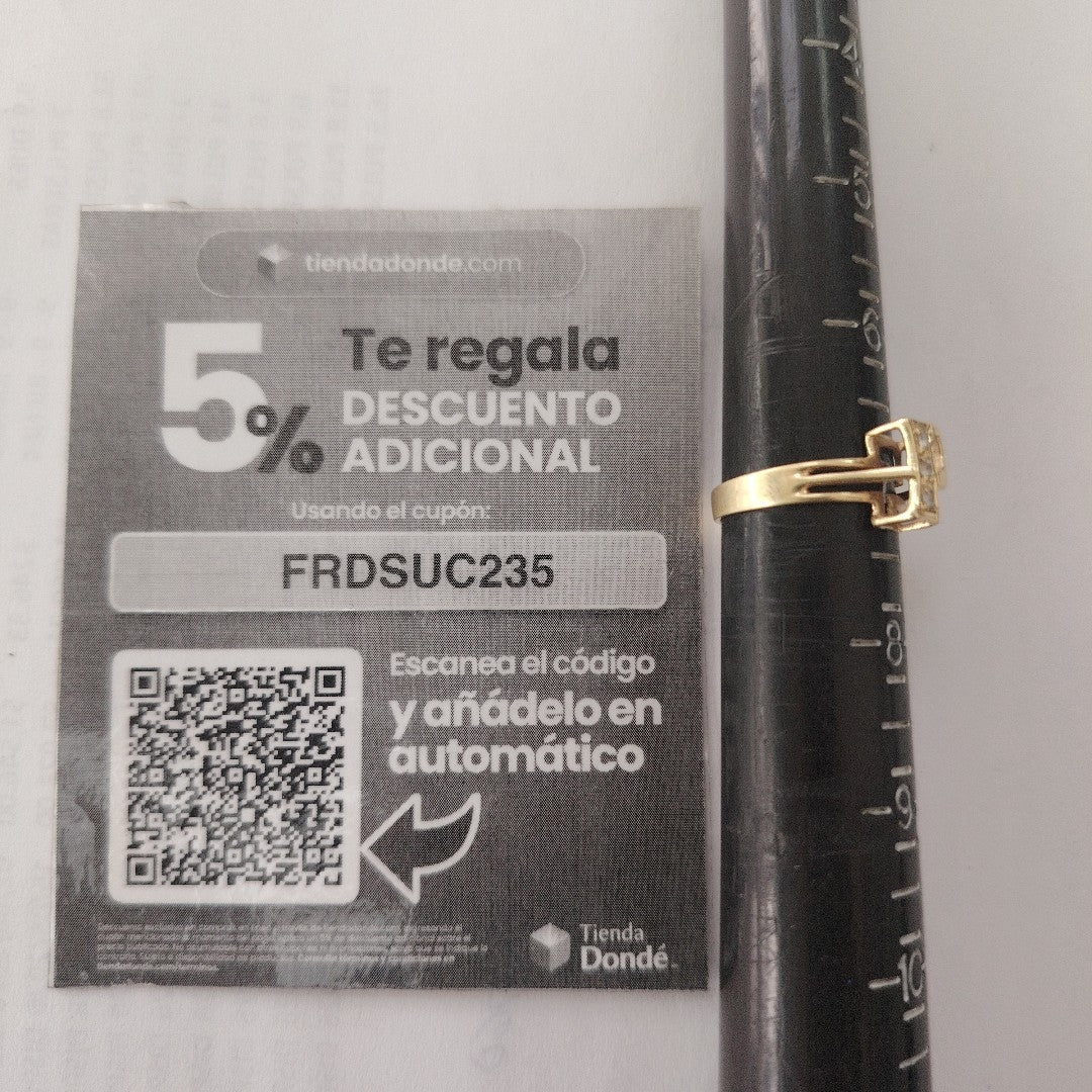 ANILLO ORO 14 K 2,80 GRMS (SEMINUEVO)