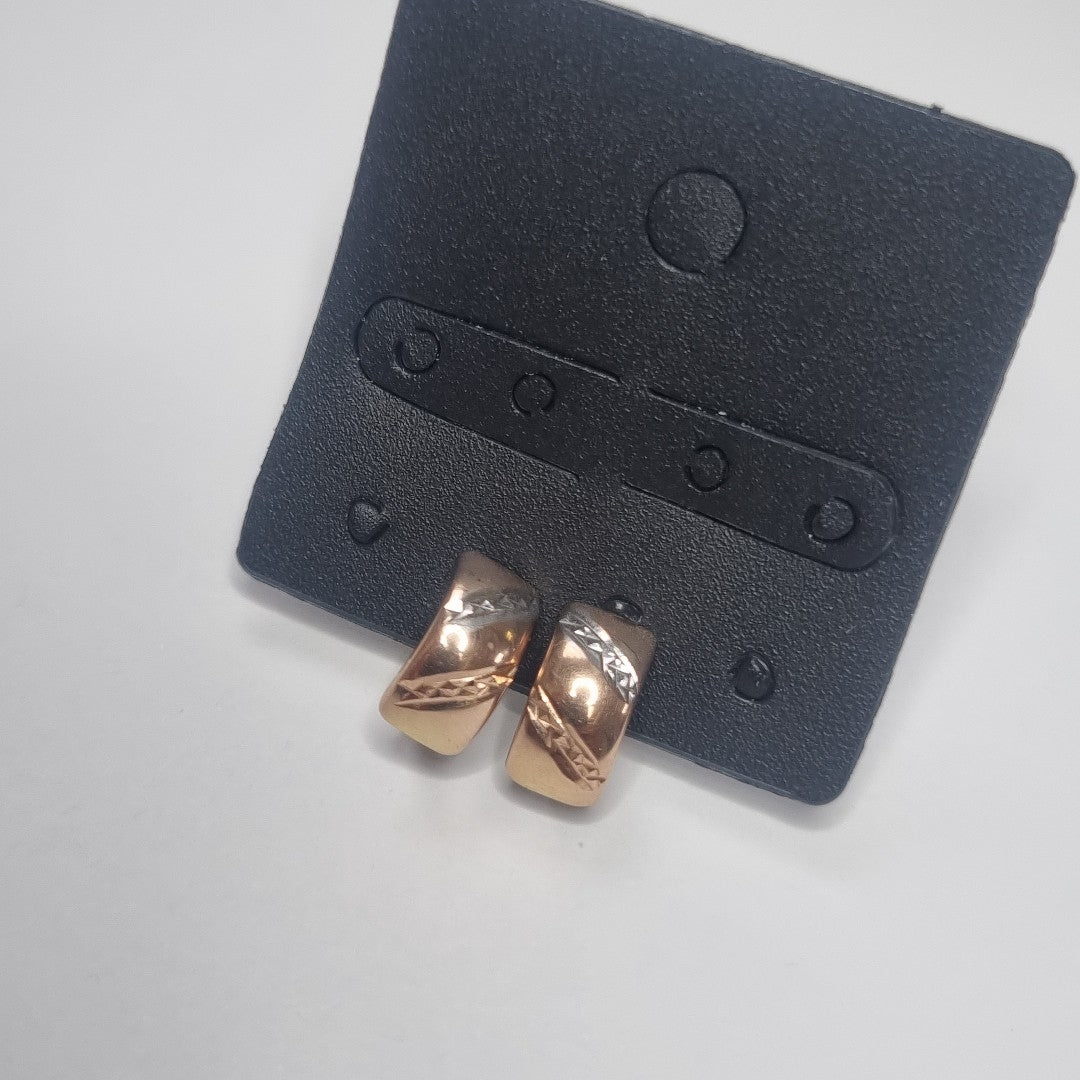 ARETES PAR ORO 10 K 1 GRMS (SEMINUEVO)