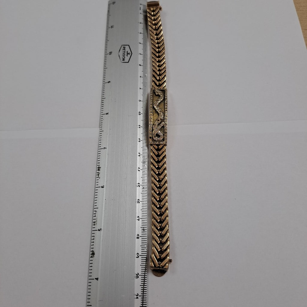 ESCLAVA ORO 10 K 47 GRMS (SEMINUEVO)