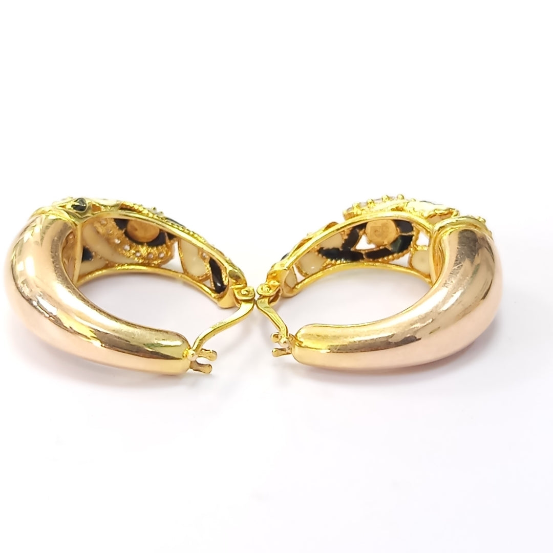 ARRACADAS PAR ORO 14 K 6.7 GRMS (SEMINUEVO)