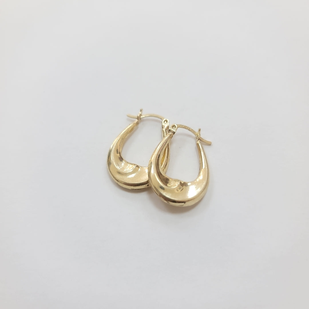 ARRACADAS PAR ORO 10 K 2.3 GRMS (SEMINUEVO)