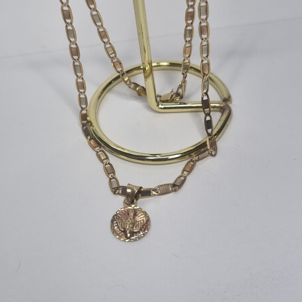 CADENA, DIJE ORO 10 K 5 GRMS (SEMINUEVO)