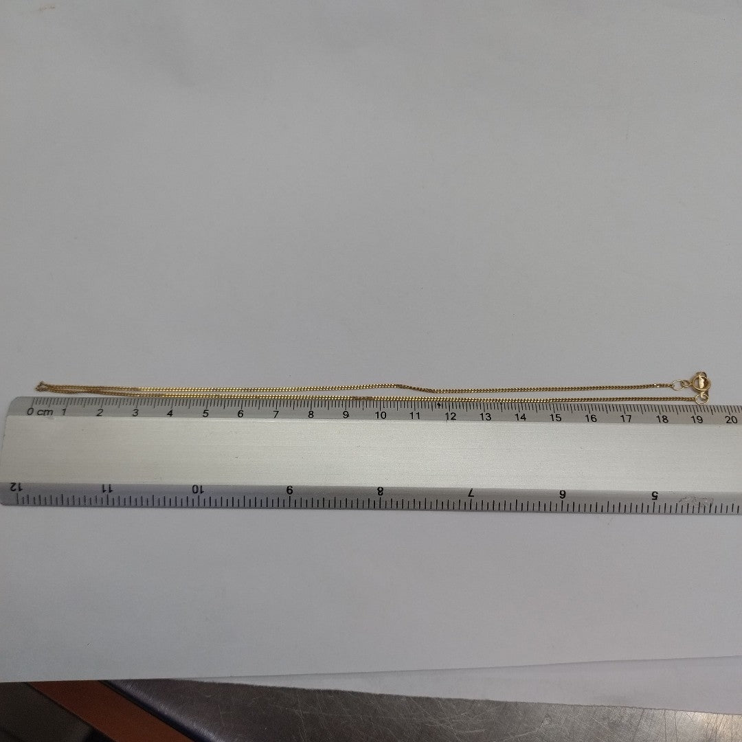 CADENA ORO 14 K 2,00 GRMS (SEMINUEVO)