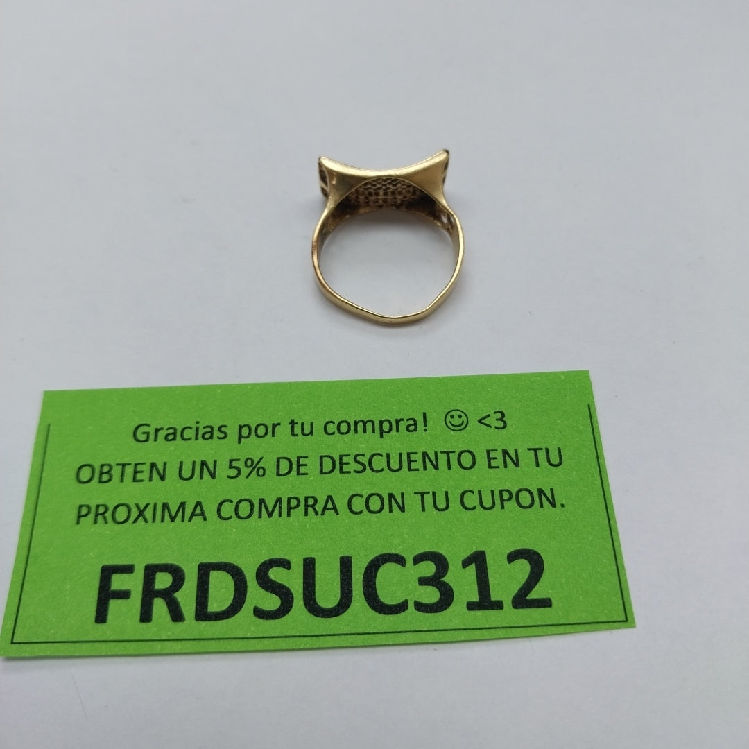 ANILLO ORO 10 K 3.7 GRMS (SEMINUEVO)