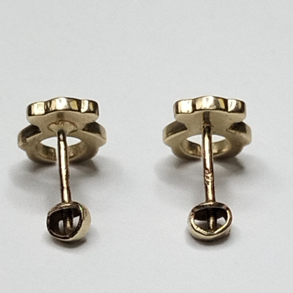 ARETES PAR ORO 14 K 1.7 GRMS (SEMINUEVO)