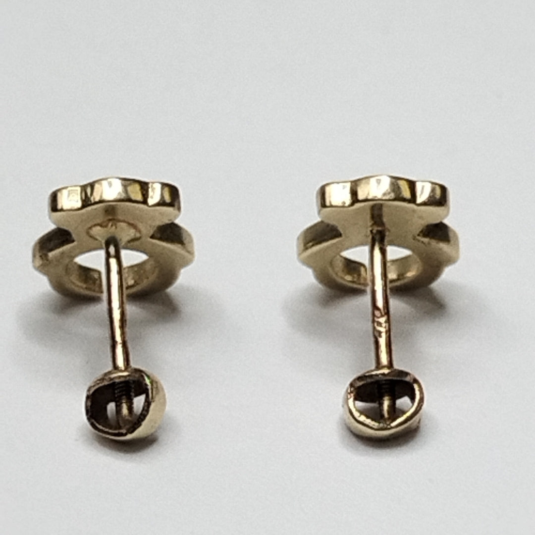 ARETES PAR ORO 14 K 1.7 GRMS (SEMINUEVO)