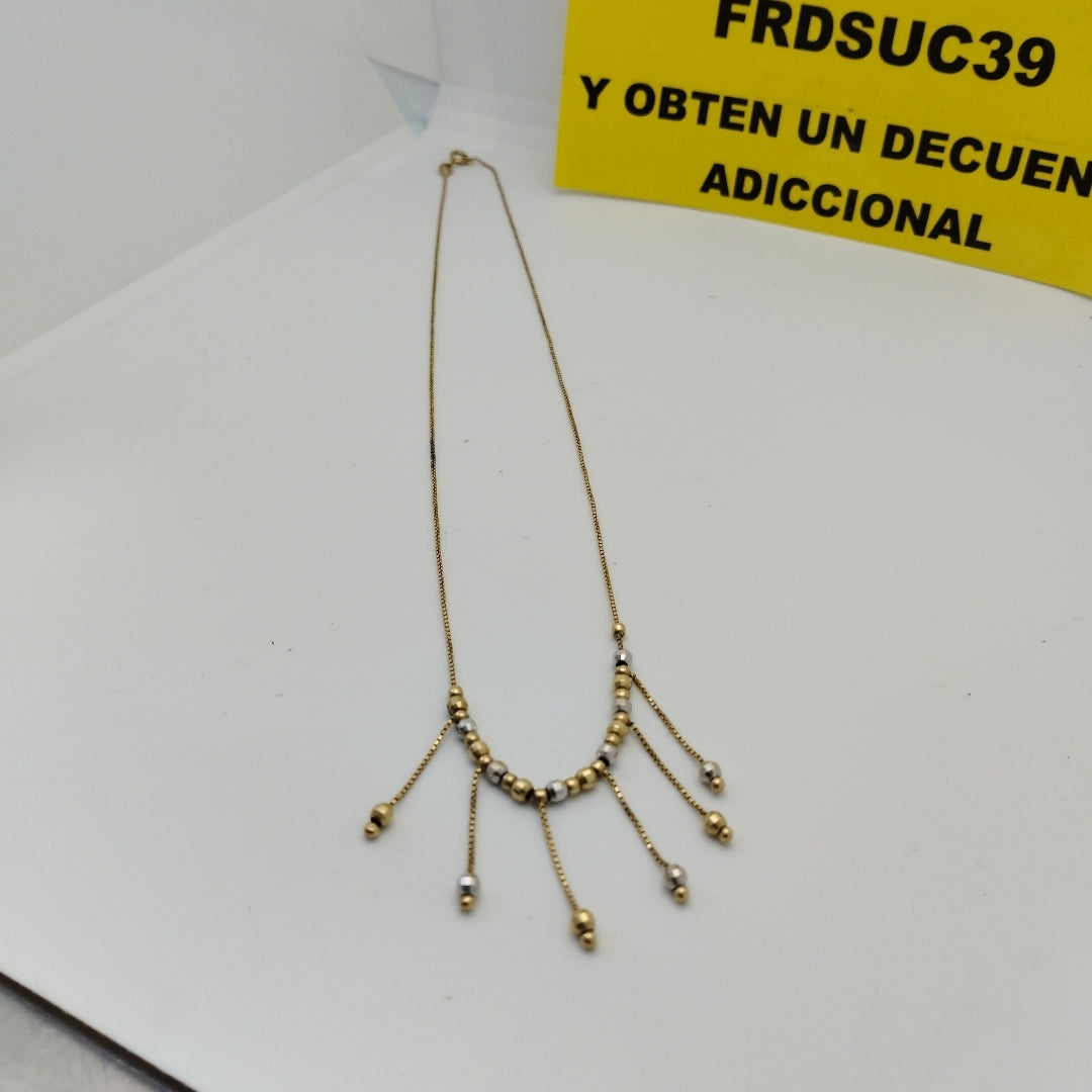 GARGANTILLA ORO 14 K 3.6 GRMS (SEMINUEVO)