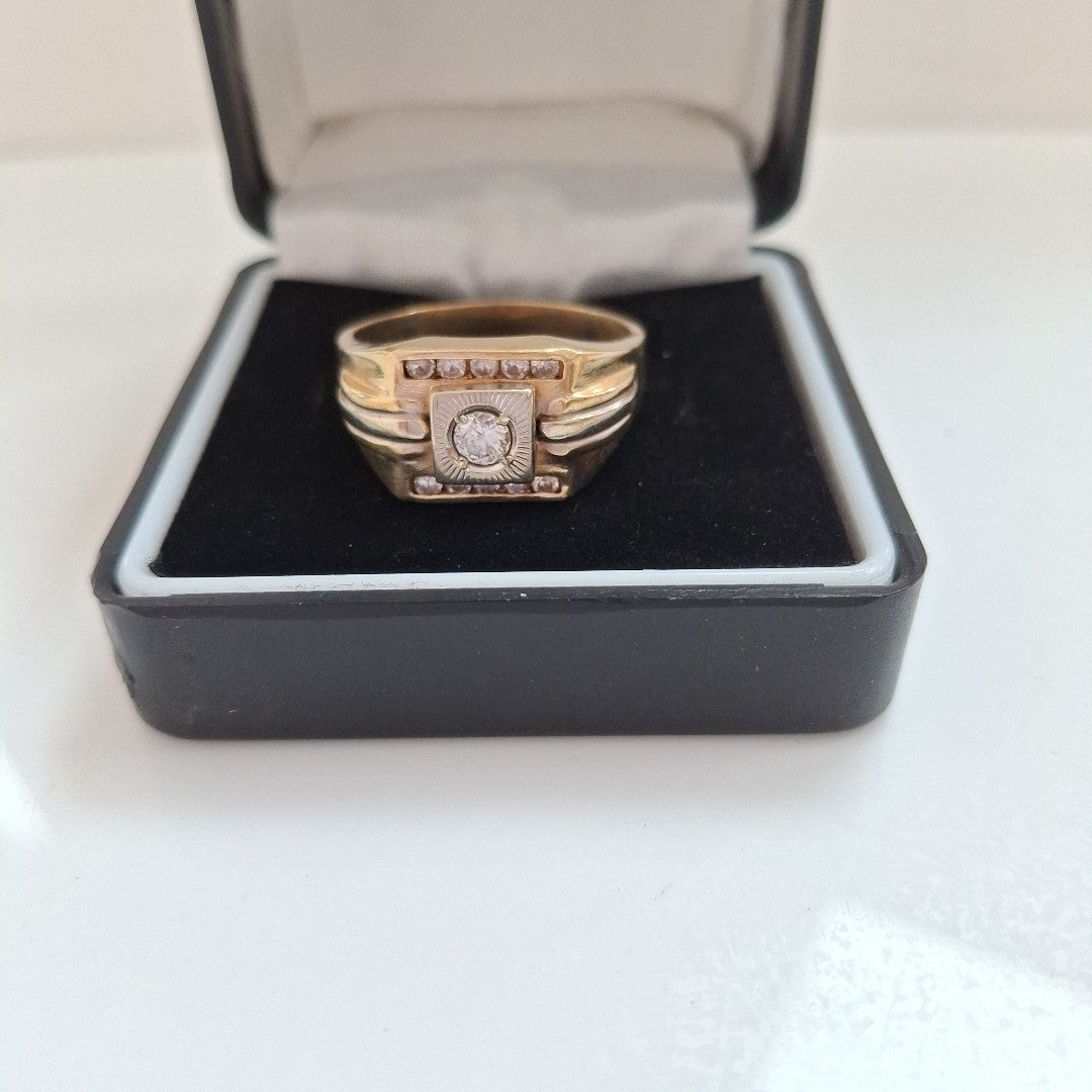 ANILLO ORO 14 K 7.4 GRMS (SEMINUEVO)
