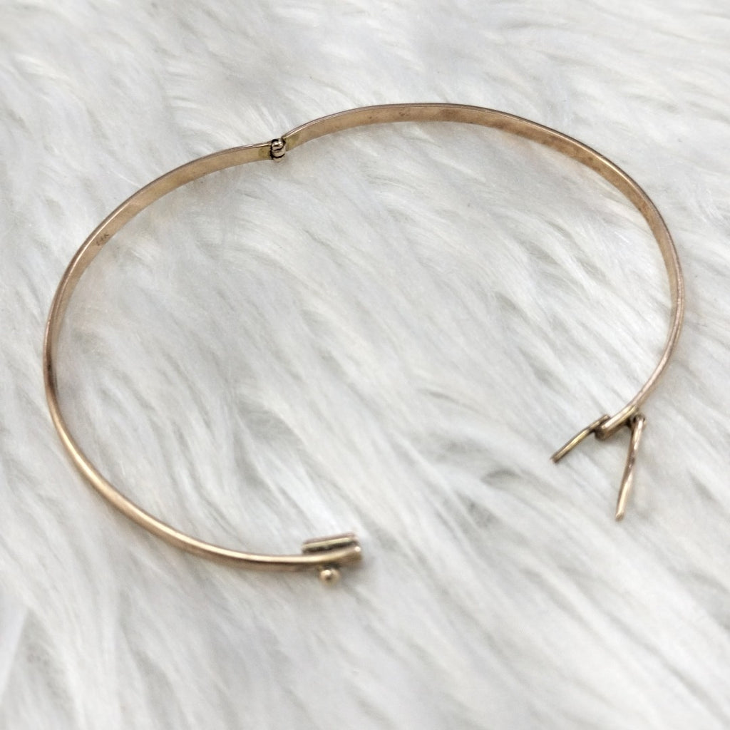 PULSERA RIGIDA ORO 8 K 7.4 GRMS (SEMINUEVO)