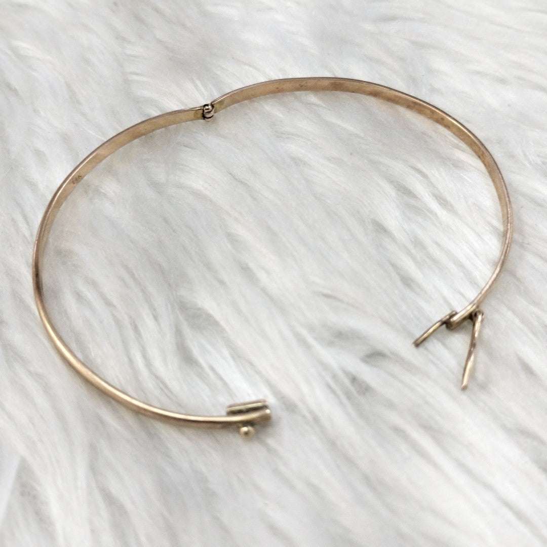 PULSERA RIGIDA ORO 8 K 7.4 GRMS (SEMINUEVO)