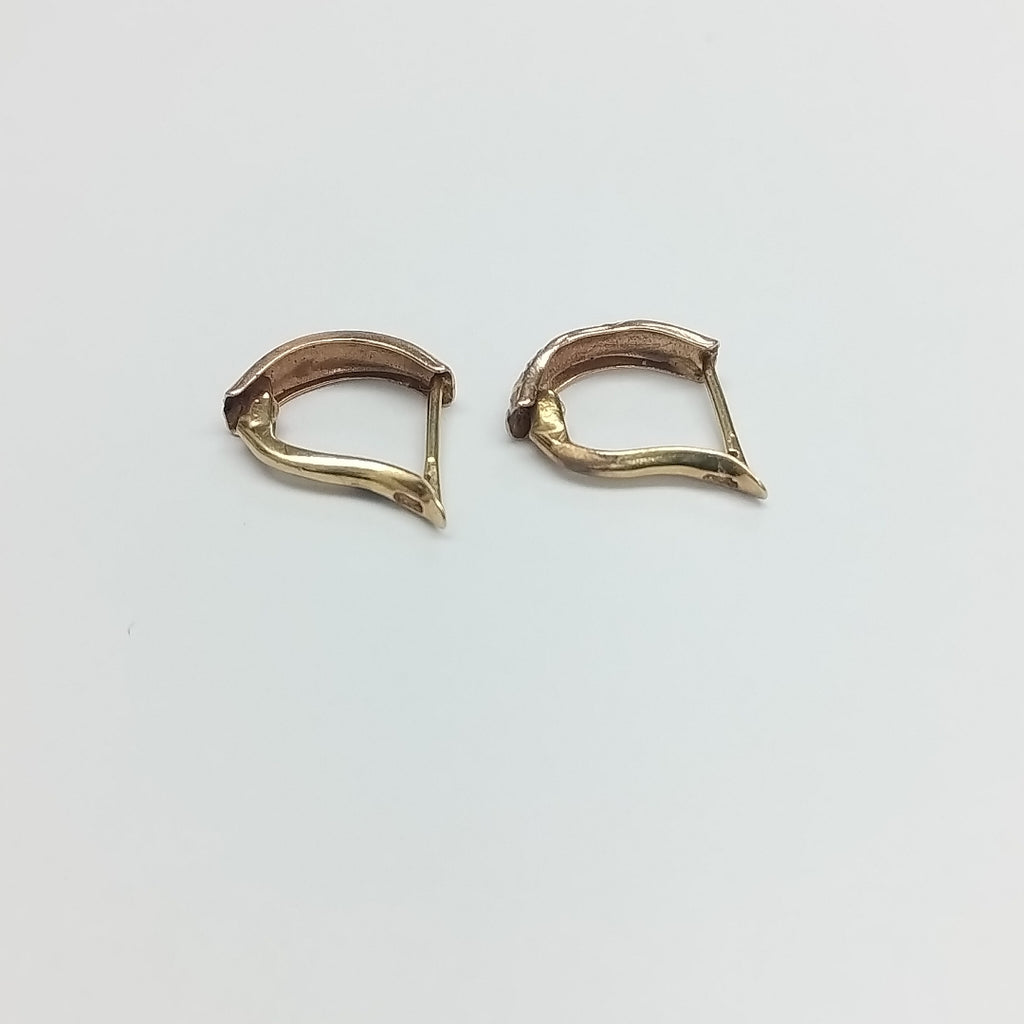 ARETES PAR ORO 14 K 0.8 GRMS (SEMINUEVO)