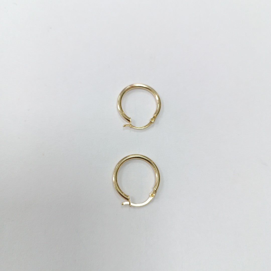ARRACADAS PAR ORO 14 K 0.9 GRMS (SEMINUEVO)