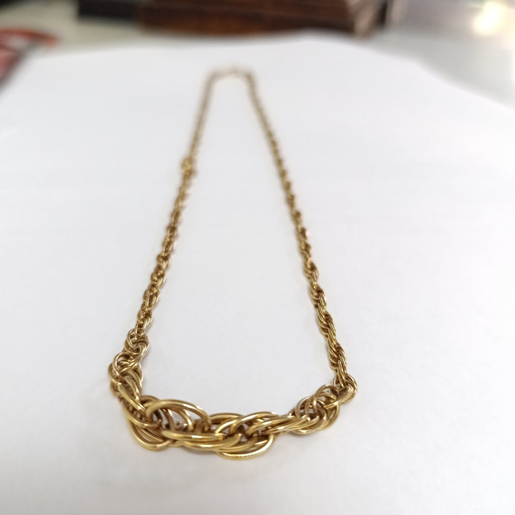 GARGANTILLA ORO 14 K 4.3 GRMS (SEMINUEVO)