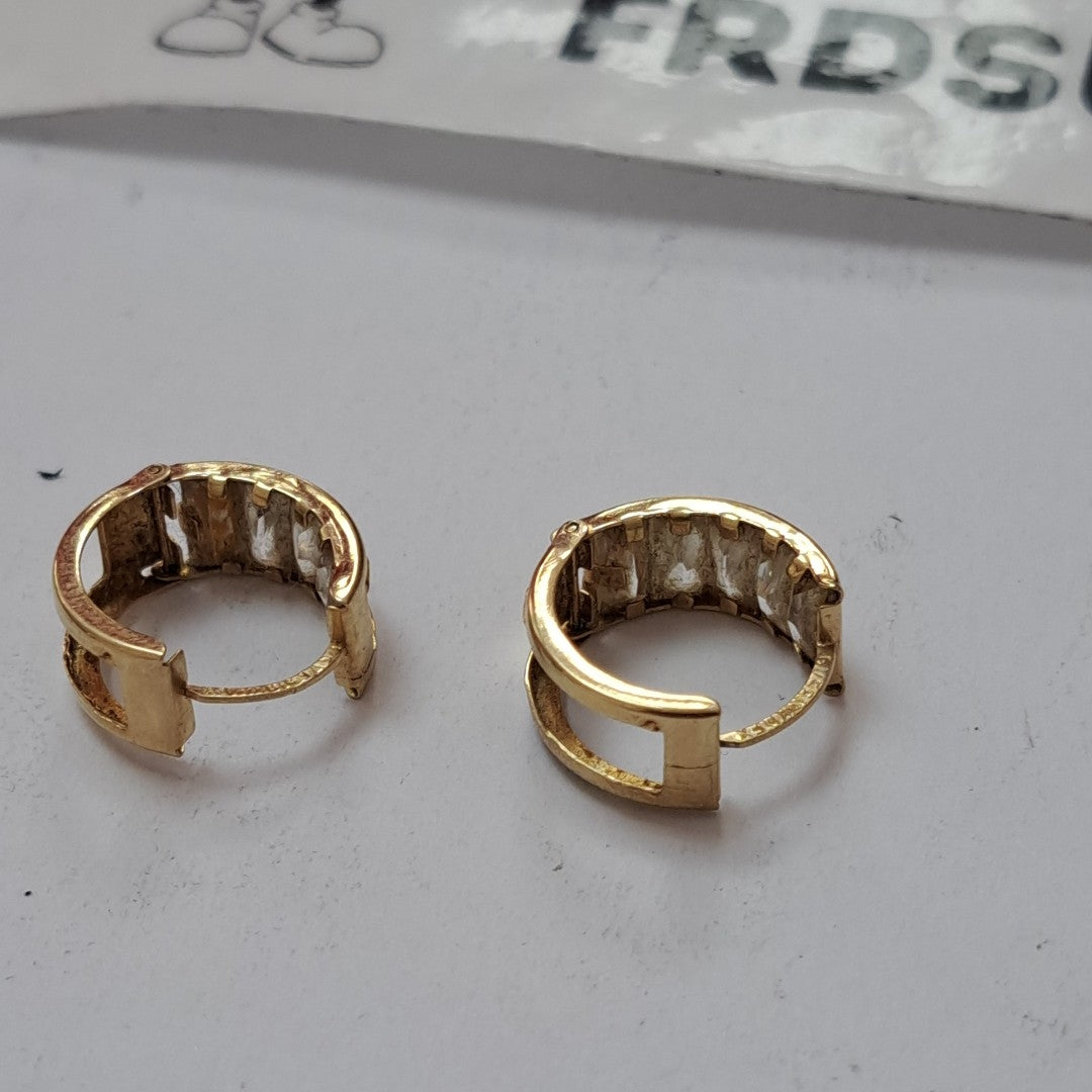 ARRACADAS PAR ORO 10 K 2,60 GRMS (SEMINUEVO)