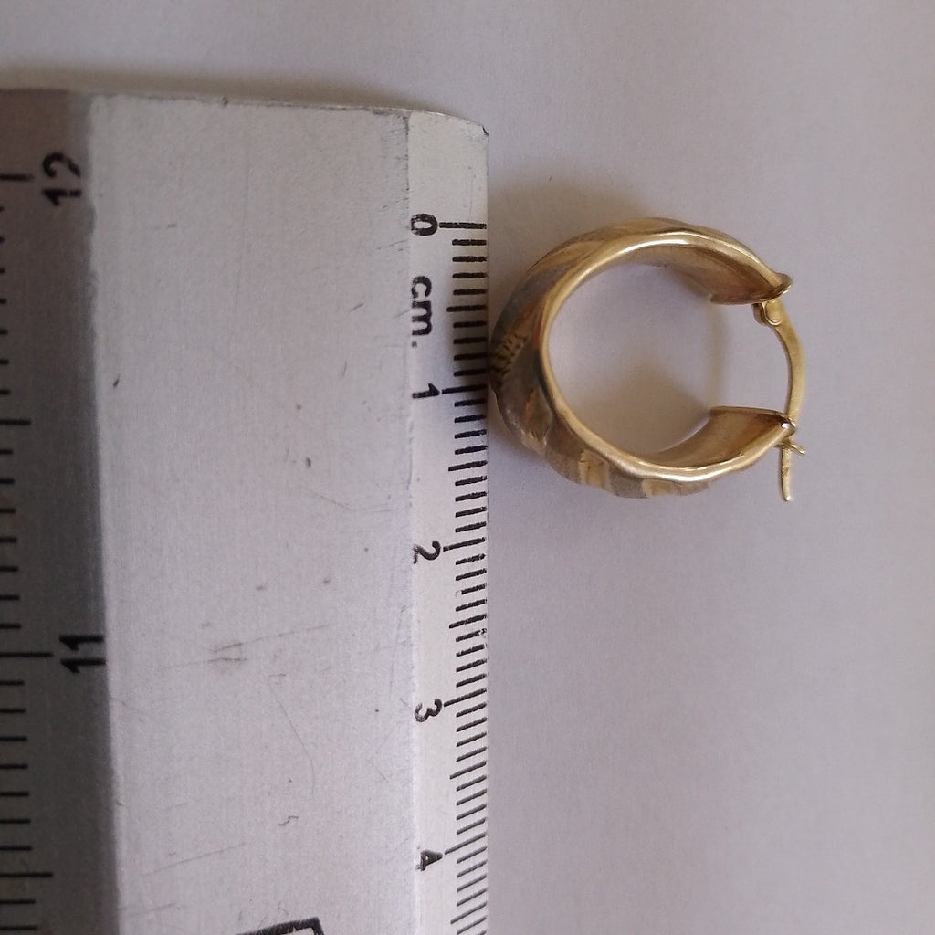 ARRACADAS PAR ORO 14 K 3,70 GRMS (SEMINUEVO)