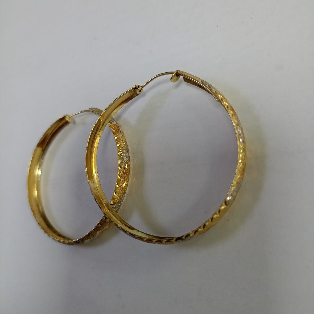 ARRACADAS PAR ORO 14 K 6,60 GRMS (SEMINUEVO)