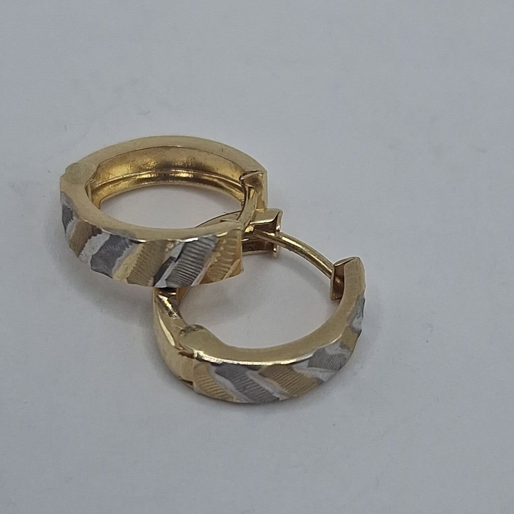 ARETES PAR ORO 14 K 1.1 GRMS (SEMINUEVO)