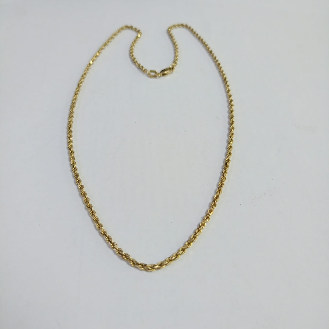 CADENA ORO 14 K 3.2 GRMS (SEMINUEVO)
