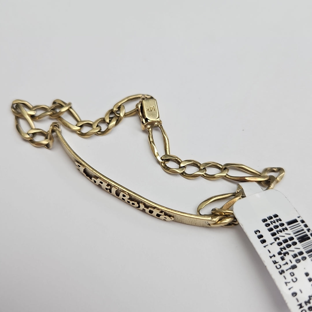 ESCLAVA ORO 14 K 11,20 GRMS (SEMINUEVO)